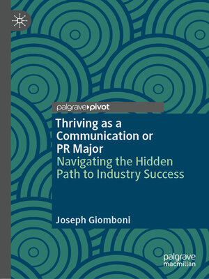 cover image of Thriving as a Communication or PR Major